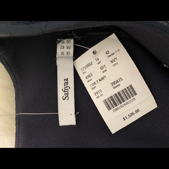 SAFIYAA Python V-neck Top size 10 NWT - Picture 13 of 13